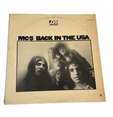 MC5 Back In The USA Vinyl LP 1970 Original Atlantic SD 8247 Drill Hole