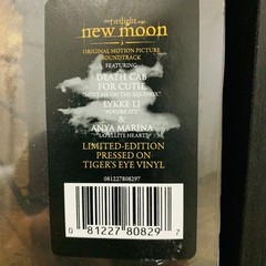 The Twilight Saga: New Moon Original Soundtrack Tiger’s Eye Vinyl LP New Sealed