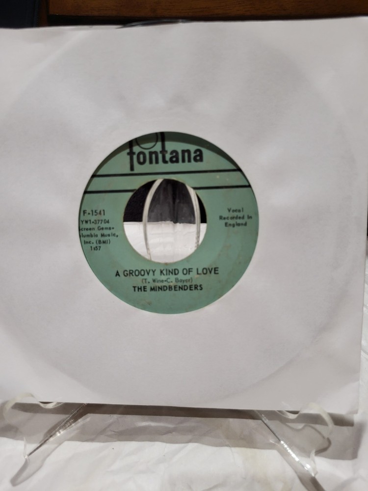 The Mindbenders – A Groovy Kind of Love / Love Is Good – VG+ – Fontana