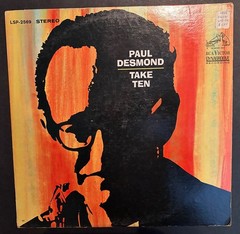 Paul Desmond – Take Ten LP RCA Victor LSP-2569 orig inner sleeve