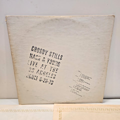 Crosby, Stills, Nash & Young Live at the L.A. Forum 6-26-70 Vinyl 2LP
