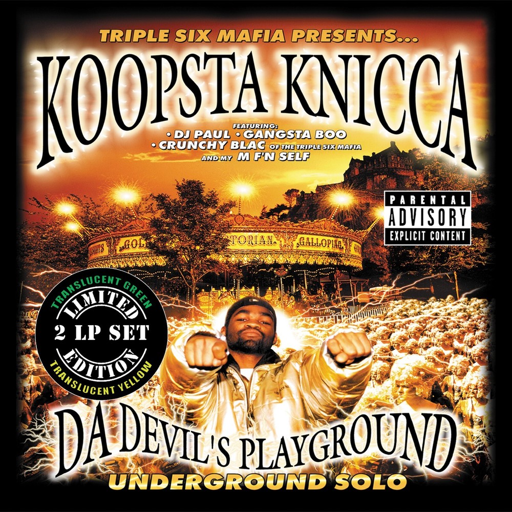 Koopsta Knicca -Da Devil’s Playground (Translucent Green VINYL LP, NEW 2021)