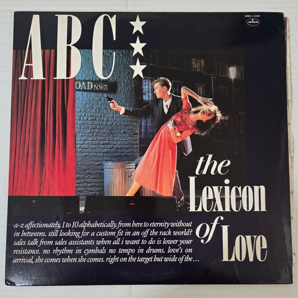 ABC The Lexicon of Love Vinyl LP 1982 US Pressing Mercury SRM-1-4059 Vintage