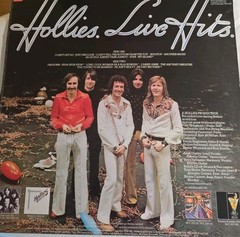 Hollies Live Hits Vinyl Album Good Condition
