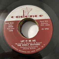 Everly Brothers – Lot of 14 Vinyl 7” 45 RPM Records – Excellent (EX) Condition