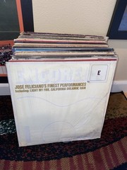 RANDOM VINYL RECORDS Music Albums, LP Bulk Lot of 20 Vintage with Sleeves, G-VG