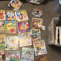 Lot of 19 Magic Media Read-Along Talking Story Book w Vinyl Records