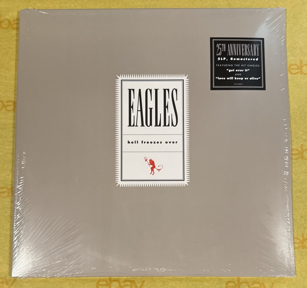 EAGLES Hell Freezes Over 25th Anniversary 2x LP Remastered Vinyl Record 2019