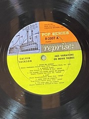 Two Calvin Jackson LPs Rave Notice 1956 Jazz Variations on Movie Themes 1961