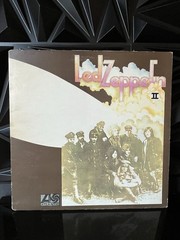 Led Zeppelin II 1970 United Kingdom Rare Killing Floor Press Orange/Plum