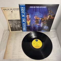 Kids In The Kitchen S/T Japan LP OBI [16185ER] EX POP Rock Electronic Synth