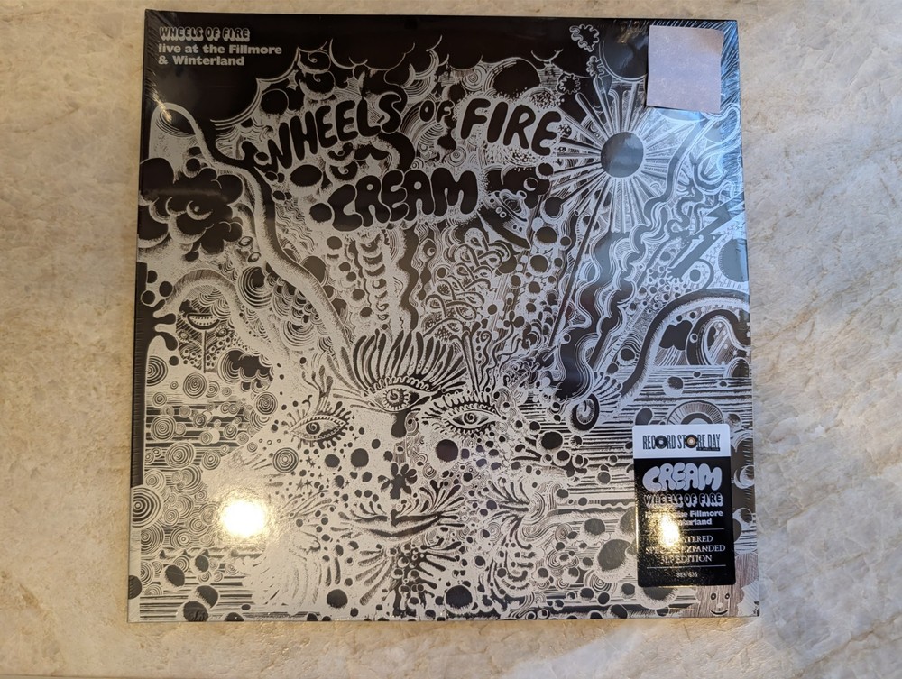 Cream Wheels Of Fire Live 3xLP The Fillmore & RSD 2026 Record Store Day