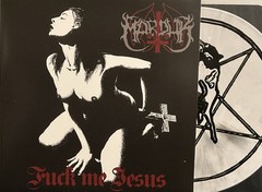 Marduk – Fuck Me Jesus LP 2024 Osmose Productions – OPLP030 [White Marble]