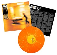 BLUR Self Titled Rough Trade 50th Orange w Yellow Splatter Vinyl LP /2000 🆕 ✅