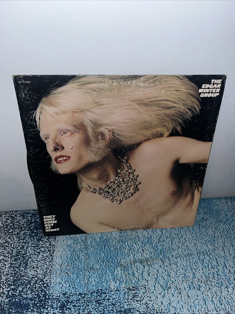 The Edgar Winter Group – They Only Come Out At Night 12″ LP 1972 Epic Rock 33