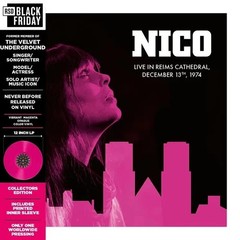 Nico – Live In Reims Cathedral 1974 [Vibrant Magenta Opaque Vinyl] BF2025 Vinyl