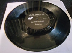 JUAN MACLEAN DER HALF-MACHINE I ROBOT LESS THAN HUMAN DFA RECORDS 2004 10″ SINGL