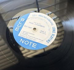 Paul Chambers Bass On Top Blue Note 1569 RVG P/ear Deep Grooves
