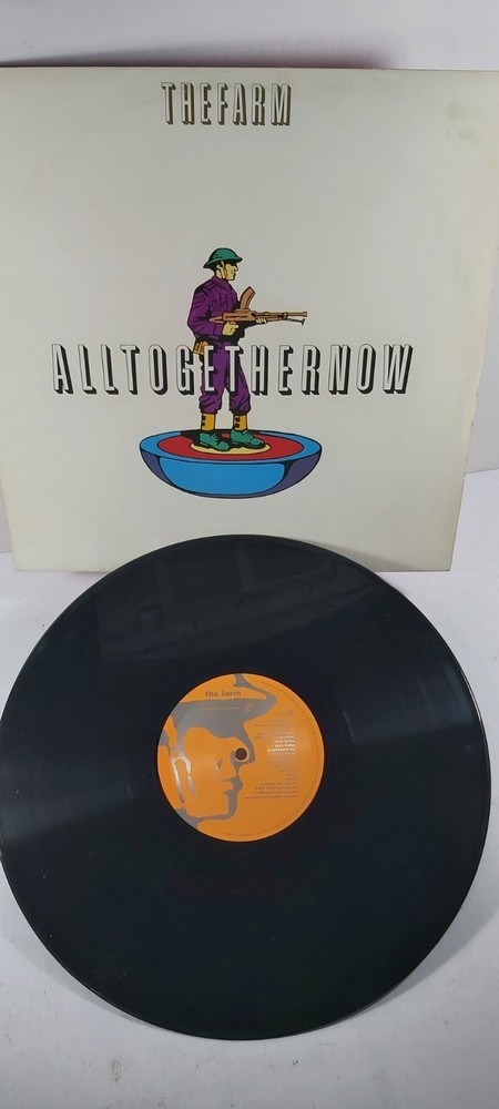 World Cup anthem The Farm All Together Now 12” Single 1990