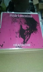 PINK LINCOLNS Headache LP (1989) color VINYL – NEW..brown tan