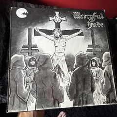 Mercyful Fate Mini EP 1982 1st Press And 2004 Metalized Blood 1st Press Pic Disc