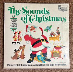The Sounds Of Christmas Original Disneyland Holiday Record LP w/Insert 1973 VG++
