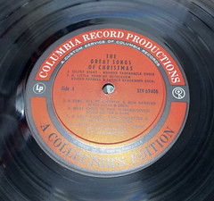 THE GREAT SONGS OF CHRISTMAS ’61 Vinyl 12″ LP 33 RPM Columbia Records XTV 69406