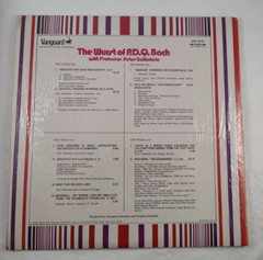 The Wurst of PDQ Bach Peter Schickele 1971 Vanguard 2LP Vinyl Box Set VSD 719/20