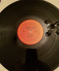 JOHNNY WINTER SECOND WINTER TWO RECORD LP WITH BLANK BACK ON SIDE FOUR