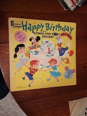 1964 Happy Birthday And Songs For Every Holiday Halloween Disneyland Record…