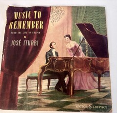 Jose Iturbi Music To Remember (From The Life Of Chopin) 1945 2×78 RPM Classical