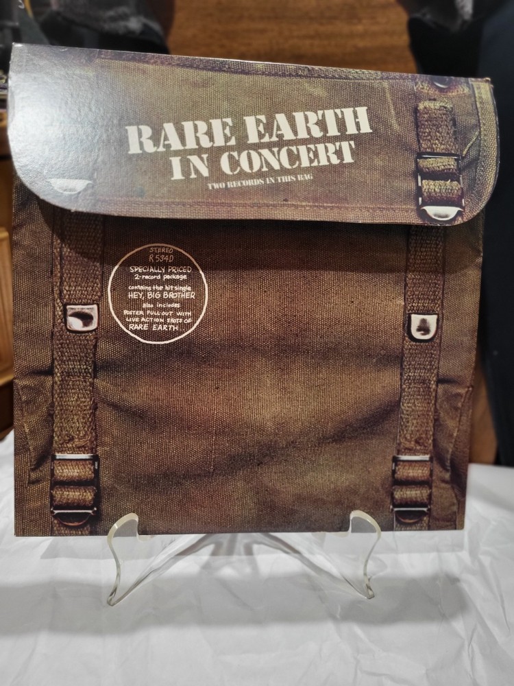 Rare Earth – In Concert (1971) NM Vinyl – Rare Earth Stereo