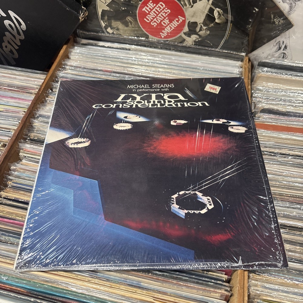 Michael Stearns In Performance with Lyra Sound Constellation Vinyl LP Shrink NM-