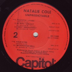 Natalie Cole, Unpredictable, (LP, Album, Los), VG+, 3983062372