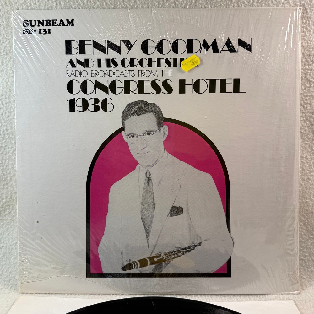 Benny Goodman, Radio Broadcasts From The Congress Hotel 1936 (SB-131) EX LP Jazz