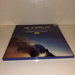 Die Schopfung Haydn Karajan Deutsche Grammophone Box 2 LP Vinyl Excellent Cond