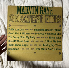 Marvin Gaye Greatest Hits Tamla TM-252 12″ Black Vinyl LP R&B Soul