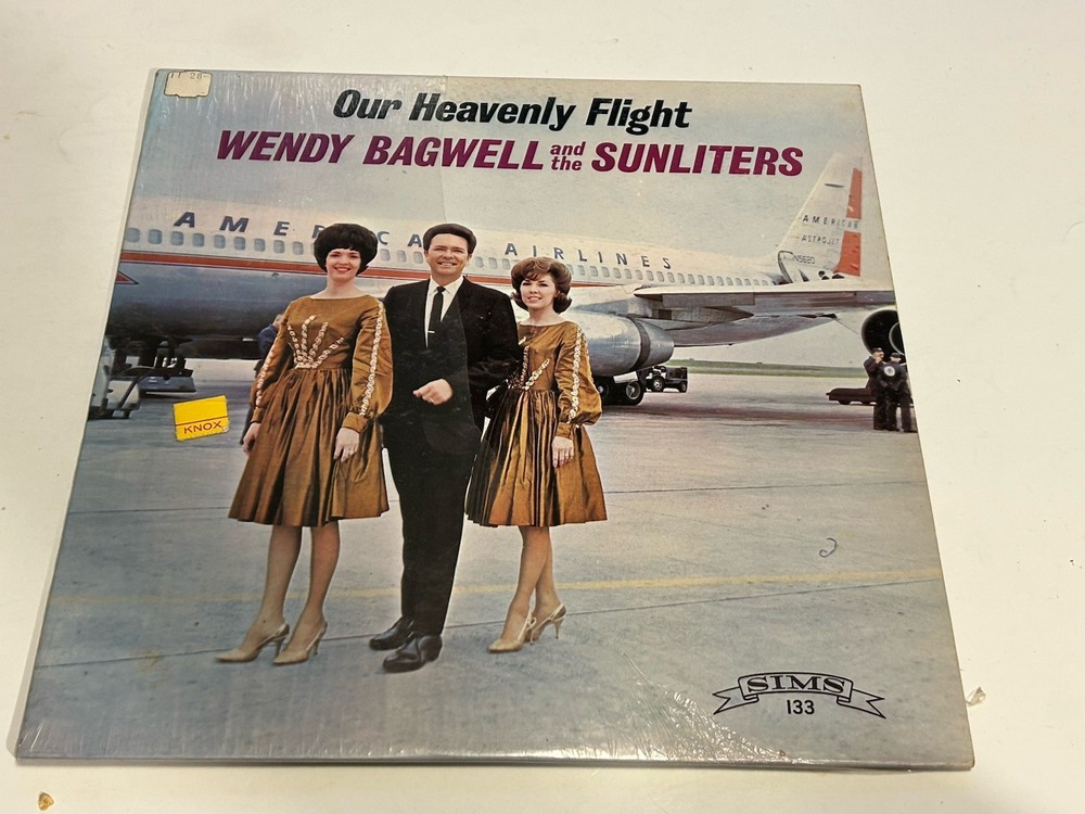 Wendy Bagwell And The Sunliters Our Heavenly Flight Vinyl Gospel Album LP 1477