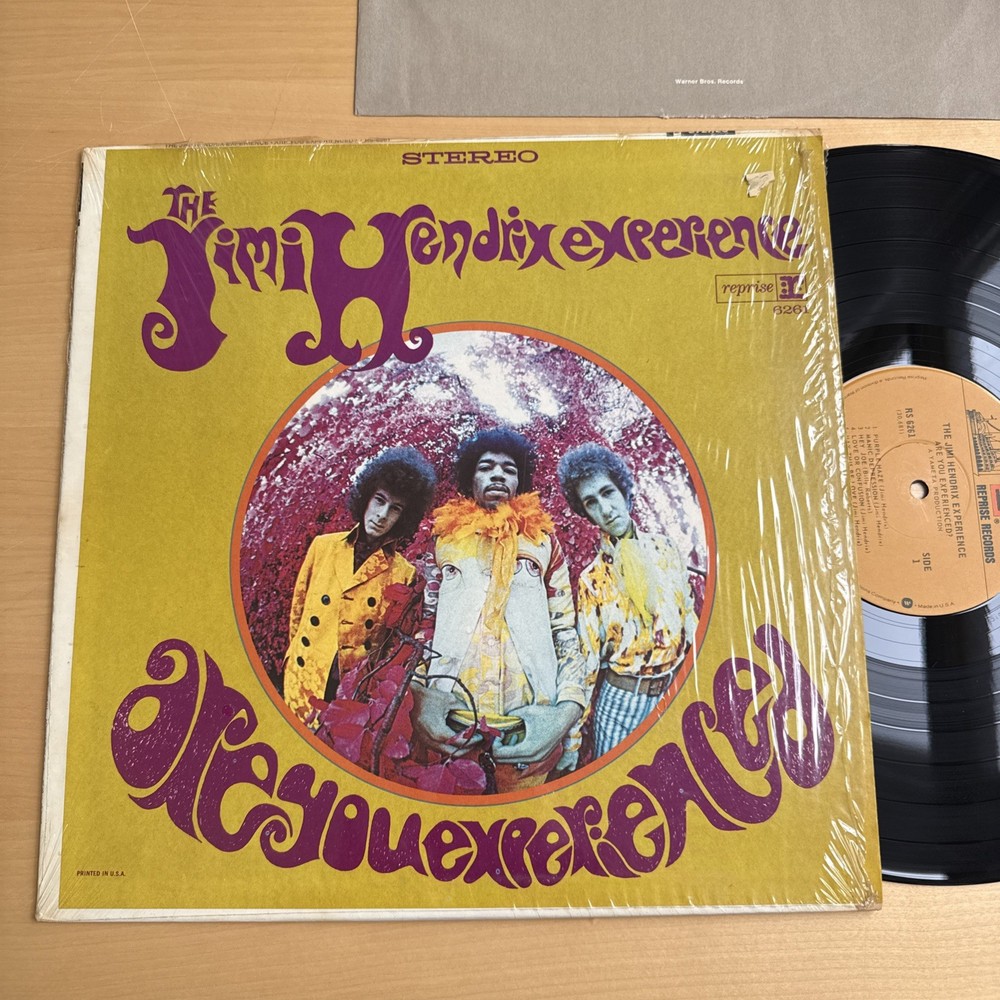 1970s The Jimi Hendrix Experience Are You Experienced US Press In Shrink! VG+