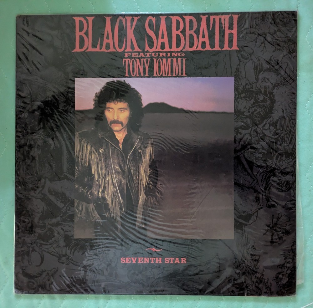 BLACK SABBATH Seventh Star BRAZIL Vertigo 826704-1
