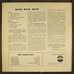 NIGHTCAPS: wine wine wine CHARLY 12″ LP 33 RPM United Kingdom