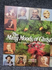 Vintage Many Moods Of Christmas 12″ Black Vinyl LP 1973 Columbia Xmas Holiday