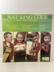 Nat King Cole Magic of Christmas with Children LP Album 1967 Capitol L6517