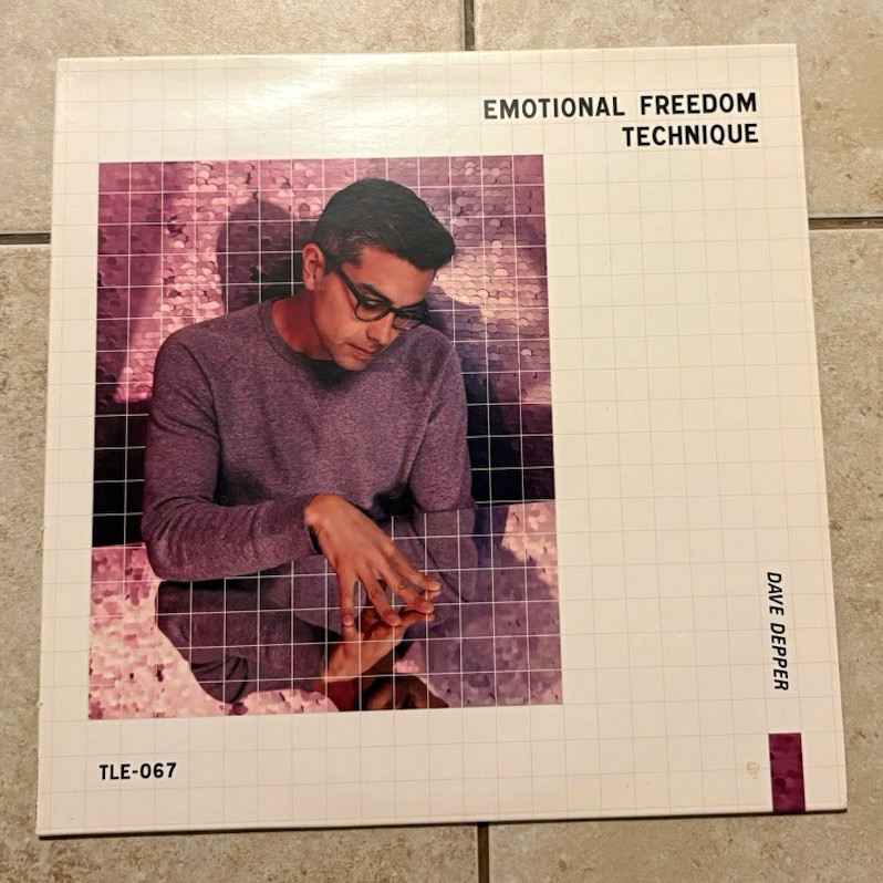 Dave Depper Emotional Freedom Technique 12″ Clear Colored Vinyl LP 2017 TLE-067