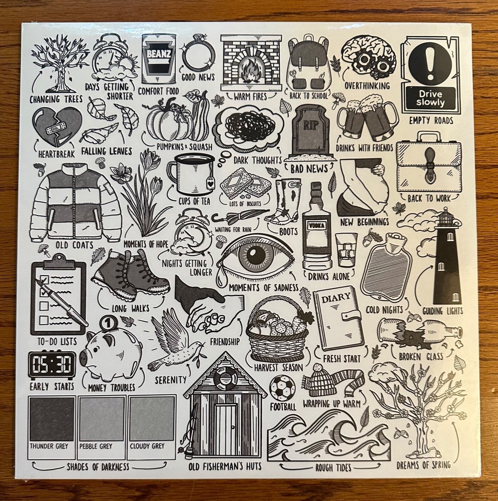 Ed Sheeran Autumn Variations Spotify Fans First Vinyl w/ Exclusive 12×12 Poster