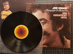 JIM CROCE Photographs & Memories LP 1974 VG+/VG+ w/ INNER Greatest Hits VINYL