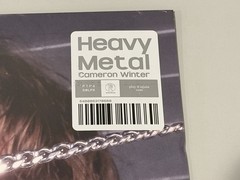 HEAVY METAL LP Cameron Winter Metallic Silver COLORED VINYL Record ~ SEALED!